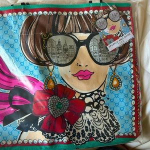 Large Tote Bag   New  only taken out of bag for picture